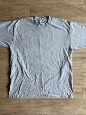 Men's pro club Gray Crewneck Short Sleeve Tee XXL